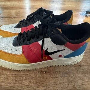 Nike Air Force 1 Sail Amber Rise - Mens Size 8